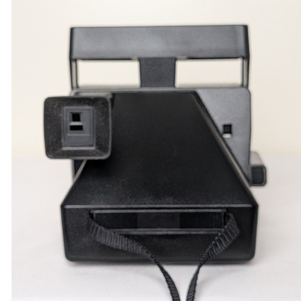 Polaroid OneStep 600 Instant Film Camera Black Rainbow Vintage 80s OS600 WORKING - Picture 7 of 11